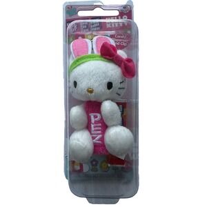 Hello Kitty Pez Vintage 2014 Sanrio Plushie Soft Culture Candy Dispenser